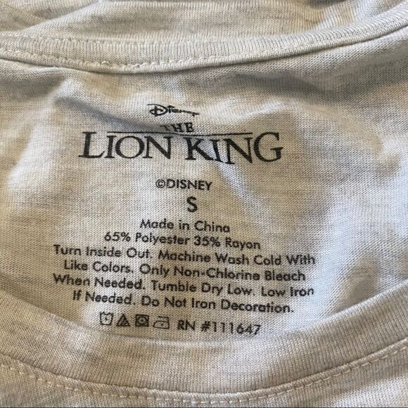 Disney, Hakuna Matata Lion King short sleeve top - Picture 5 of 5